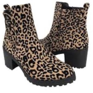 Cheetah Ankle Boots